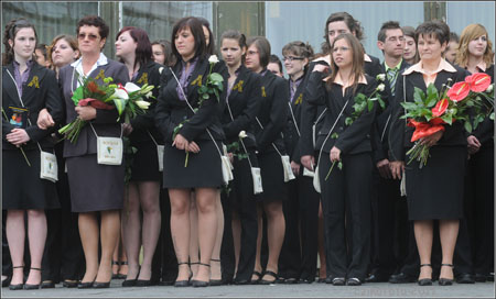 Kereskedelmi és Vendéglátói Szakképző Iskola Szombathely, Ballagás 2011